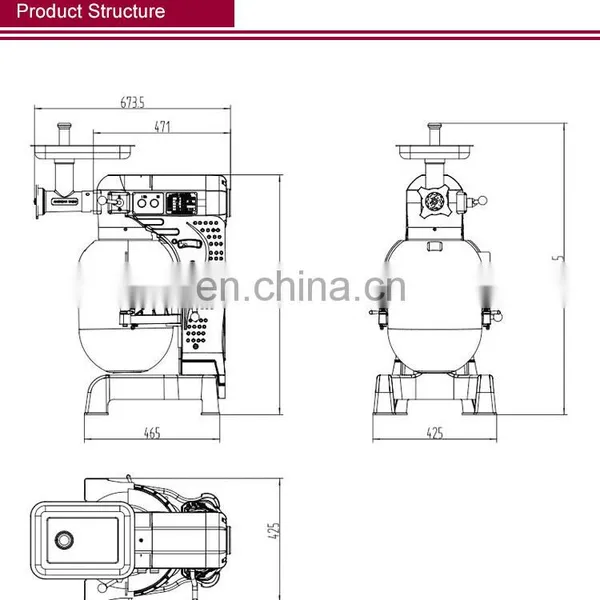 New Product Highest Level Factory Hot Sales Kitchen Electric Hand Dough Cake Mixer Price photo-5