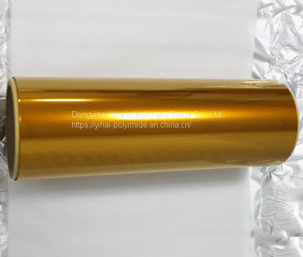 High Voltage Gold Insulation Colorless Polyimide Film 0.0125mm, 0.025mm photo-3