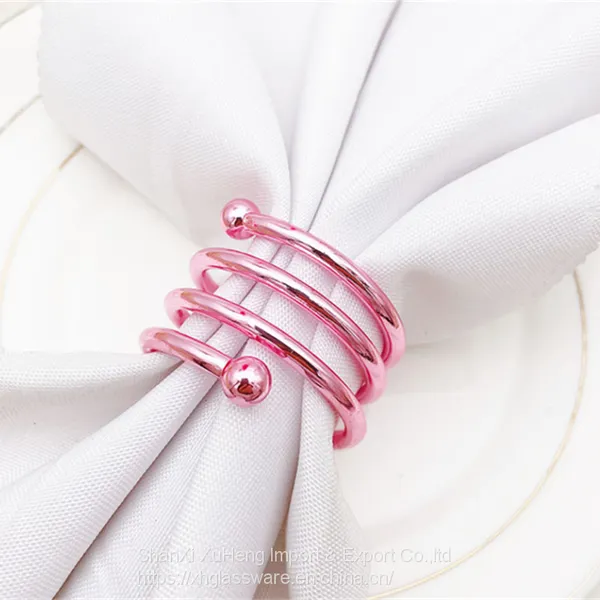 Table Decoration Accessories Tool Serviette Rings West Dinner Napkin Ring photo-4