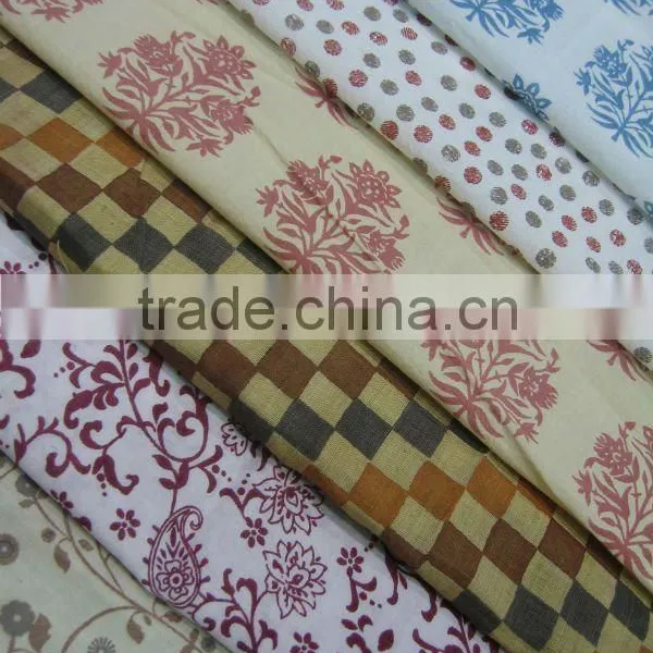 Organic Herbal Printed Fabrics