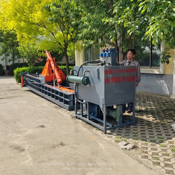 Horizontal Metal Briquetting Machine Paint Bucket Briquetting Machine photo-2