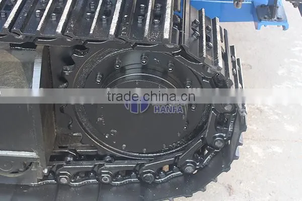 HF130Y Crawler Mounted Hydraulic Screw Pile Driver photo-2