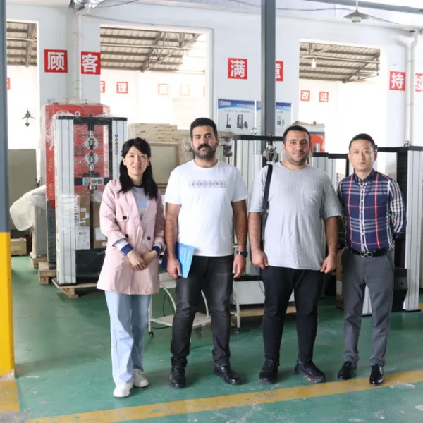 Single Column Adhesive Tape Film Plastic Peeling Force Universal Tensile Testing Machine photo-4