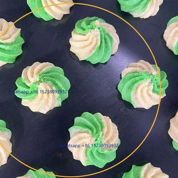 MOXIN Double ColorExtrusion and Wire Cutter Meringue Cookie Dough Cut Small Biscuit Danish Butter Cookies Make Machine Price photo-2