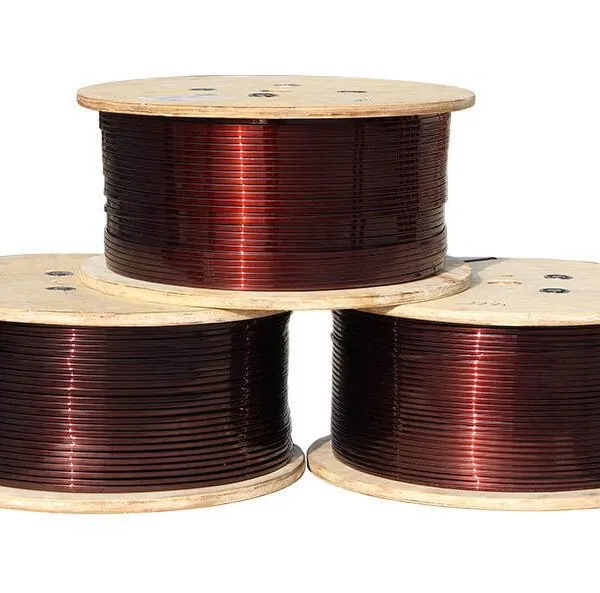 Ceiling Fan Enameled Copper Rectangular Winding Copper Aluminum Wire for Winding transformers
