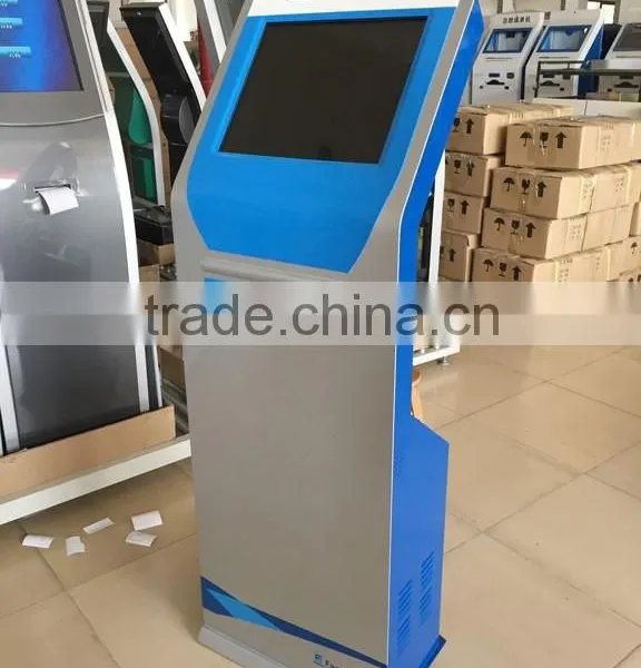 17'' Touchscreen Queue Ticket Dispenser Kiosk With Dual Thermal Printer photo-2
