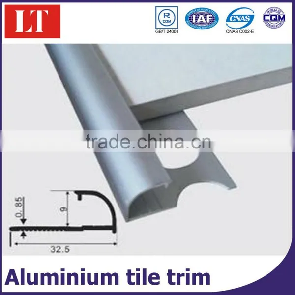 Aluminum Tile Trim for Ceramic Tile Edge Trim