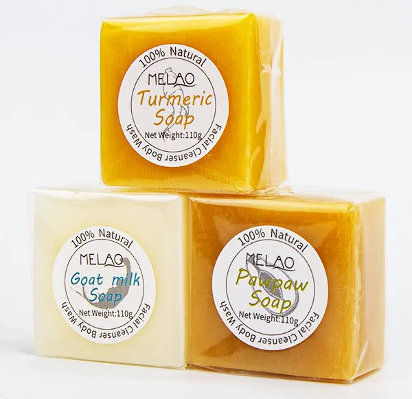 Soap Production Line Goat Milk Handmade Soap Turmeric Papaya Facial Cleanser Soap Making Machines
