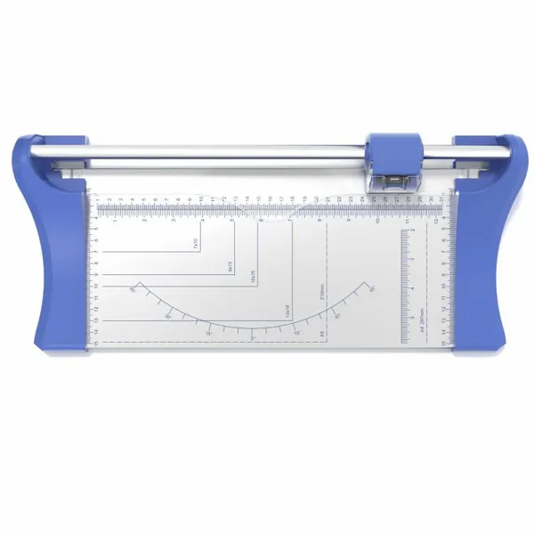 Premium 4-in-1 Rotary Paper Trimmer Cutter A4 12 Inch Perforation, Wave Scoring Creasing Robust Metal Steel Base Plate IDPC046 photo-5