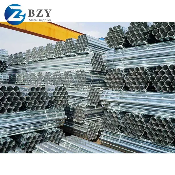 Hot Dipped Galvanized Round Steel Pipe GI Pipe Pre Galvanized Steel Pipe Galvanized Tube for Construction photo-3