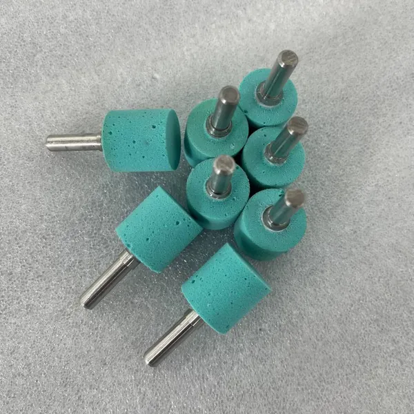 Kemei Polyurethane Foam Grinding Head for Removing Tool Marks and Wire Drawing on Aluminum Alloy and Stainless Steel Metals, Cnc Polishing Grinding Head photo-3