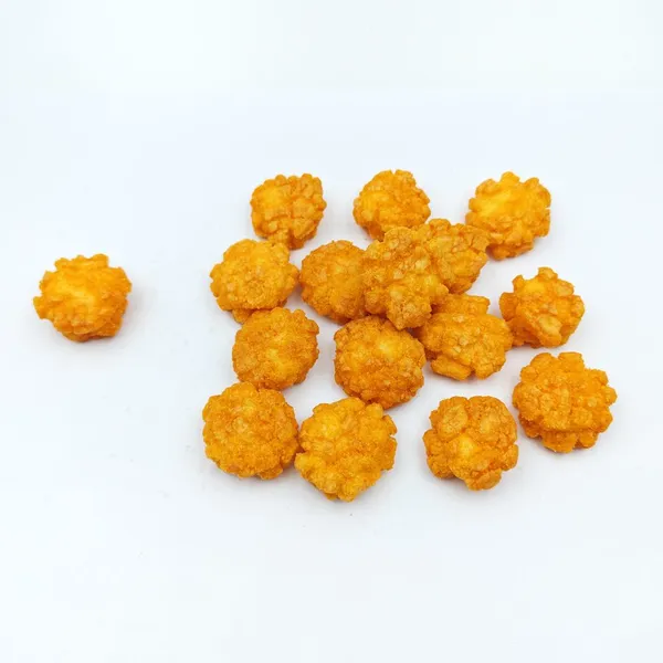Crunchy Cheese Flavor Fried Rice Crackers Small Cluster Bites for Wholesale Bulk Food Distributors photo-4