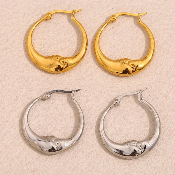 OEM Stainless Steel Earrings 304 Grade Laser Engraving Available Bulk Wholesale for Boutique Stores photo-5