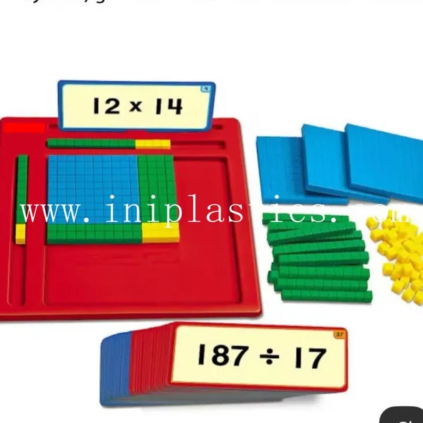 Plastic Molded Injection Cuisenaire Rods Math Rods Counting Sticks Base Ten Blocks