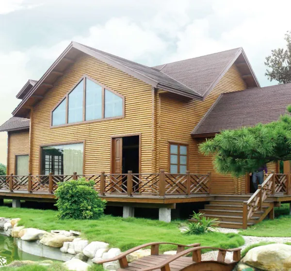 Custom Prefabricated Wooden House | Weather-Resistant, Fast Installation, Dual Materials