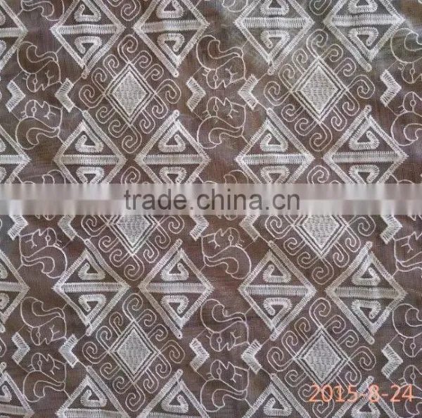 Original Embroidery Fabric Organdy Milk Silk Lace With Water Soluble Full Lace for Garment Accessory photo-3