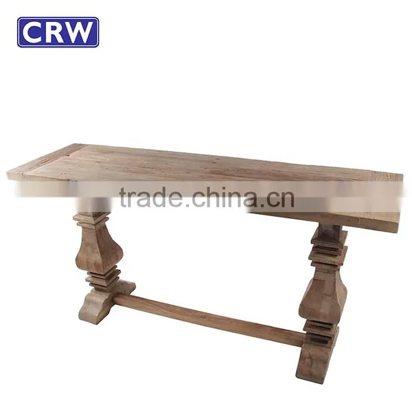 Vintage Furniture Recycled Wood Antique Console Table Quality Choice photo-3