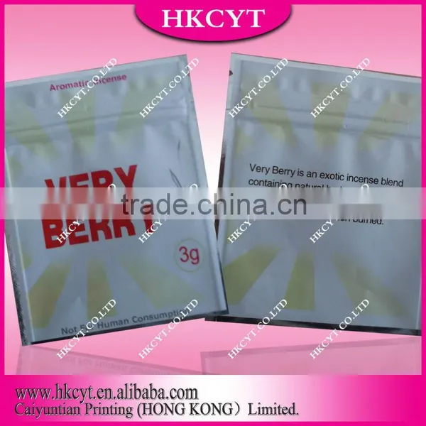New Fairly Legal Herbal Packaging Bags/ Colorful Foil Herbal Incense Bag photo-6