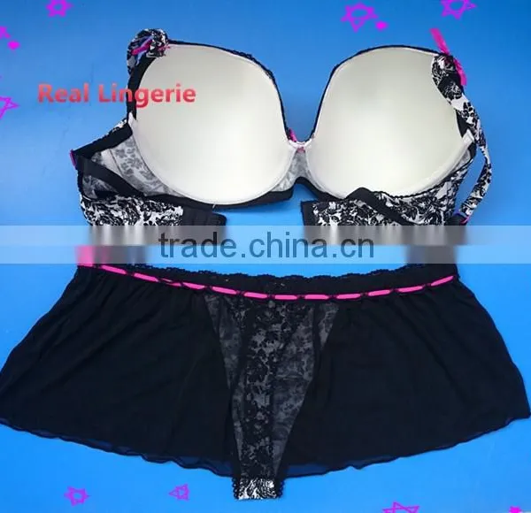 Fashion Plus Size Bra Set photo-2
