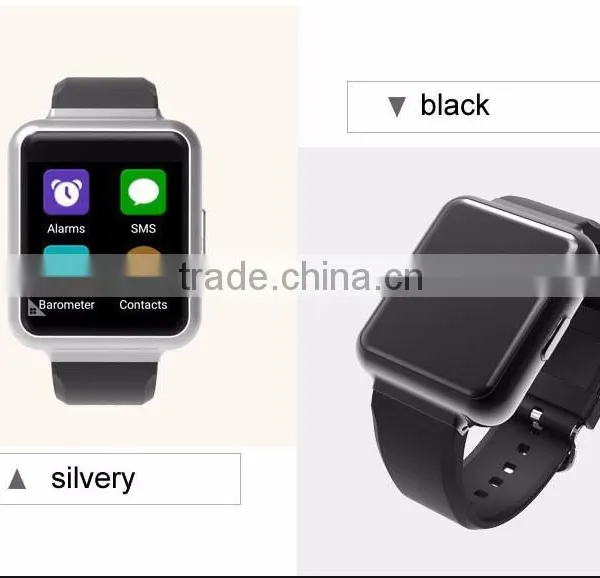 Smart Watch Q1 1.54" Display Android 5.1 3G WiFi GPS Bluetooth Fitness Tracker NANO Sim Card Clock Phone For IOS Android