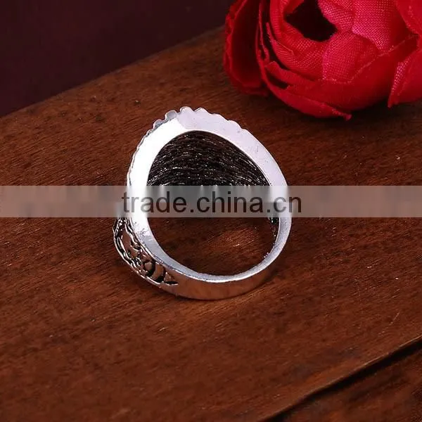 Top Quality Men's Zinc Alloy Wholesale Skull Rings photo-3