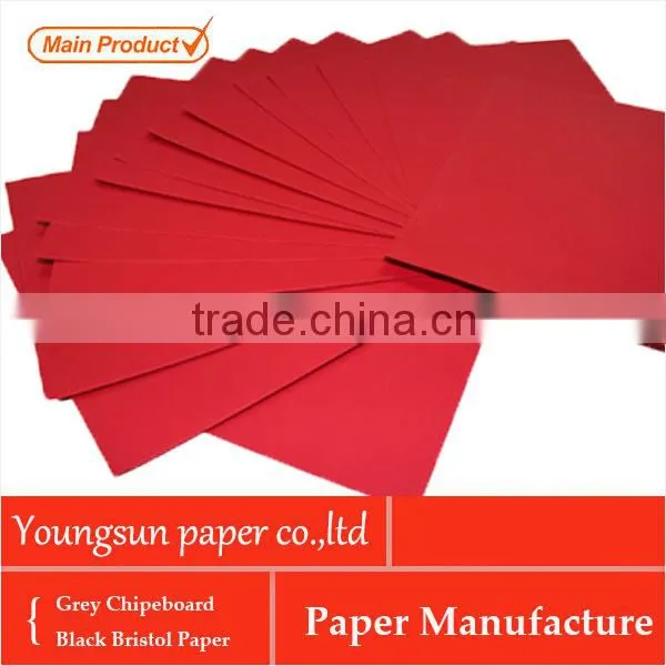 230gsm Mix Pulp Red Color Paper Board photo-2