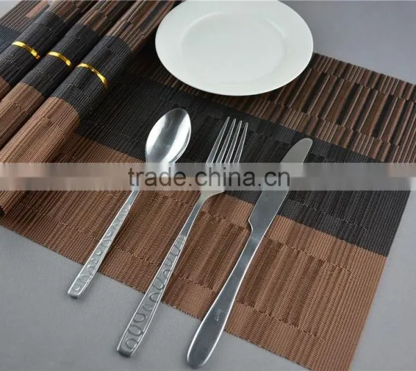 PVC Insulation Kitchen Placemat Table Decoration Washed Clean Breakfast Lunch Dinner photo-6