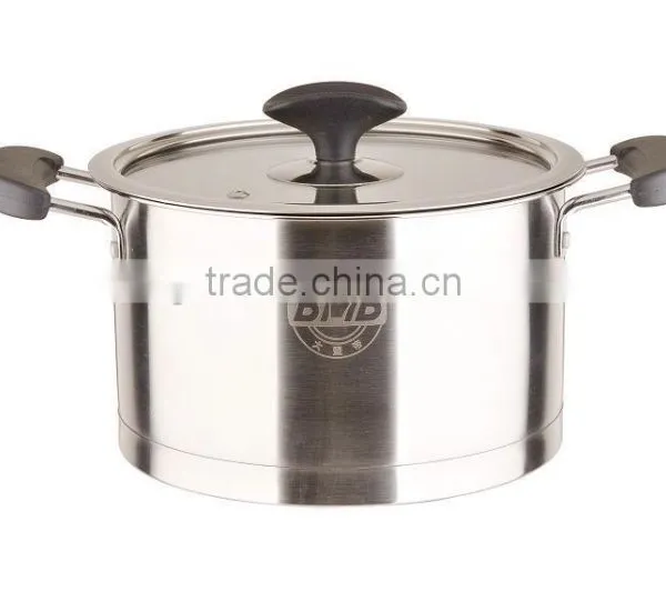 22cm Stainless Steel Cooking Pot Soup Pot
