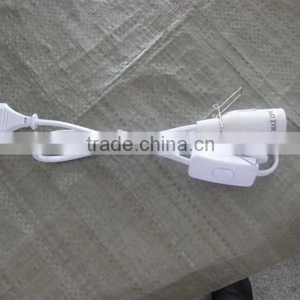 Salt Lamp Power Cord With In-line Switch and E14 Lamp Holder of European Standard for Himalayan Salt Lamp photo-2