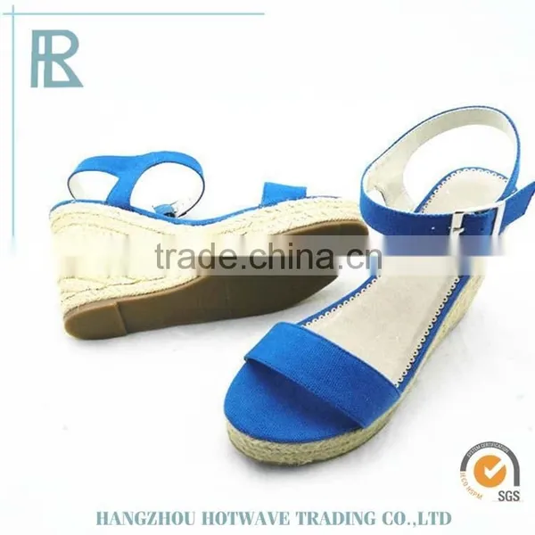 Hot Fashion Rope Sole Women Hemp Rope Shoes photo-3