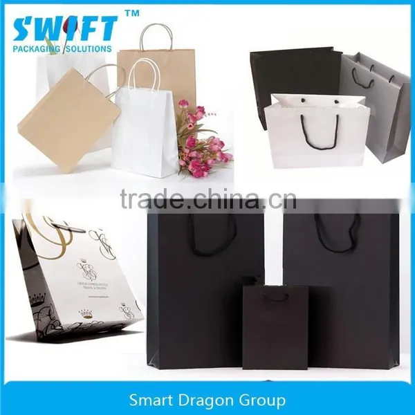 Color Paper Shopping Bag & Garment Paper Packaging Bag
