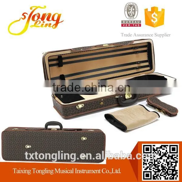High Grade Leather Violin Case With Lock