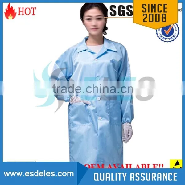 Cleanroom Use Esd Overall Antistatic Clothing photo-3