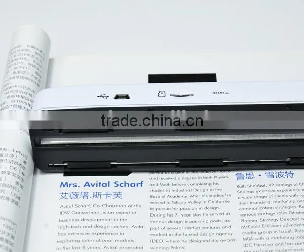 Buiness Travel HD LCD Display WiFi Doucument Handheld Portable Scanner photo-3