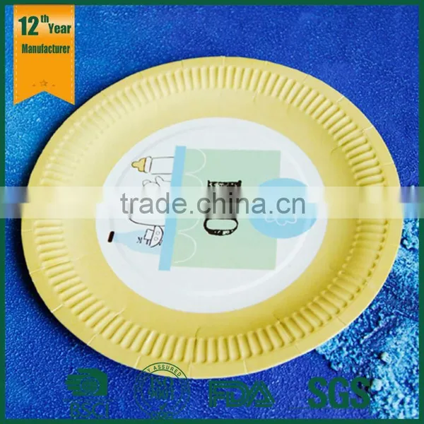 7" Wholesale Paper Plate,paper Plate for Cakes,design Your Own Paper Plates photo-3
