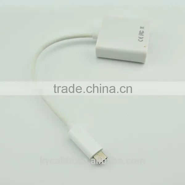 Gray White Usb 3.1 Type c Connector With Hdmi Converter photo-3