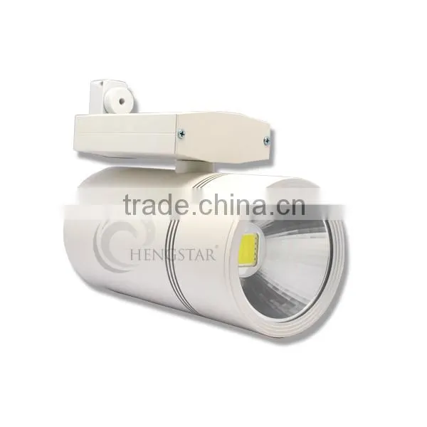 Beam angle adjustable 20w 30w cob led track light,CRI80 cob aluminum high lumen 20w 30w COB led track light,led tracki light
