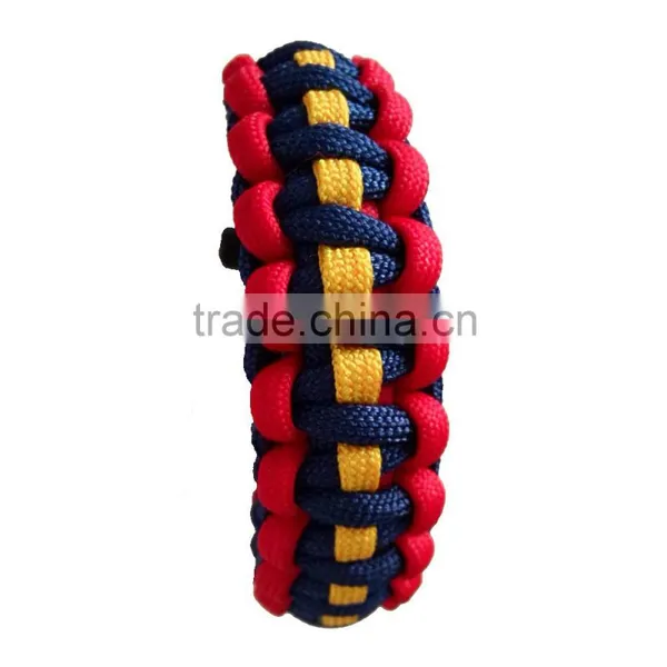 Three Color Weaving Paracord Bracelet Fashion Acessories photo-4