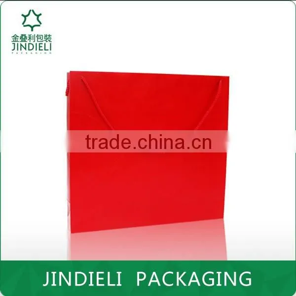 Red Packaging Bag Paper Design photo-2