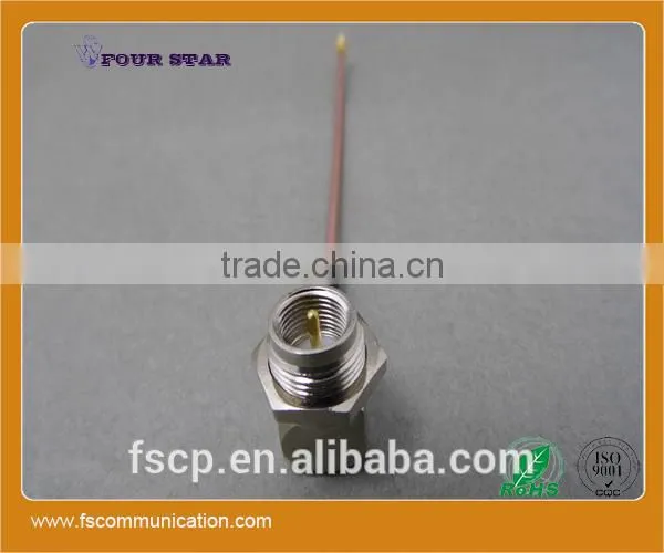 RG178 Cable Assembly With FME Male Bulkhead Right Angle Crimp to U.FL Male Crimp Connectors photo-3