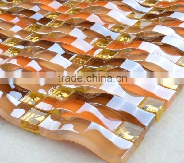 GT002 Mirror Tiles Kitchen,moroccan Mosaic Tile,glass Mosaic Production Line photo-3