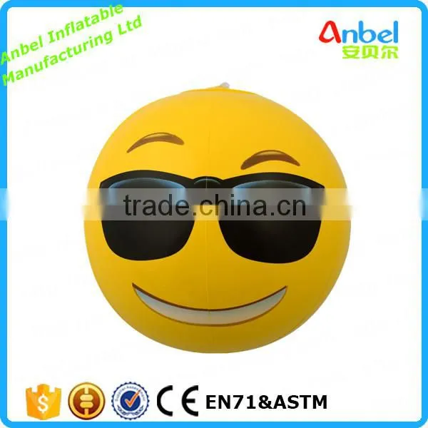 Giant Cool Emoji Inflatable Beach Ball photo-2