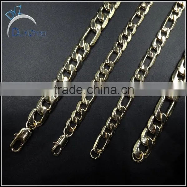 Men's Latest Hip Hop Figaro Necklace Chains photo-2