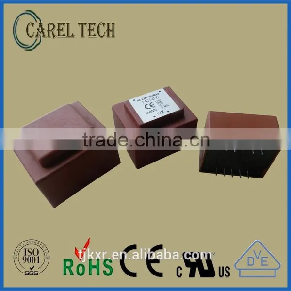CE ROHS, UL VDE Approved, EI30/15.5 PCB Mounted,encapsulated, 2.0VA-2.3VA 240V Transformer photo-5