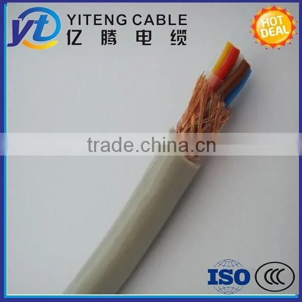 PVC Sheathed Flexible Control Cable Braiding Screened Cable photo-4