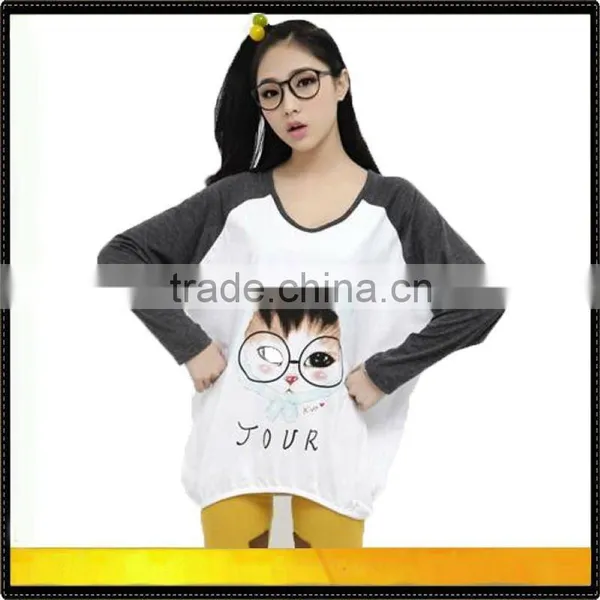 Round Neck Fashion Batwing Sweater