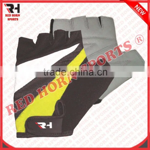 2015 Best Selling Short Finger Cycling Gloves, Fingerless Gloves For MTB Riders, Custom Designs and Logos Are Accepted photo-6