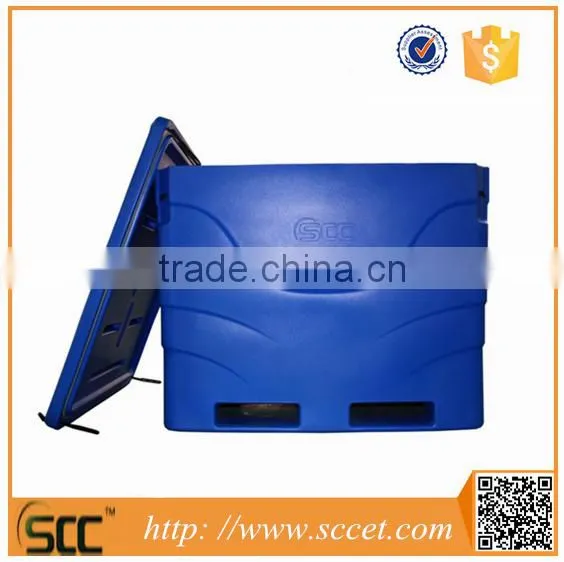1000L Insulate Ice Bin Fishing Box, Storage Bin Cooler, Rotomolded Plastic Fish Bin photo-3