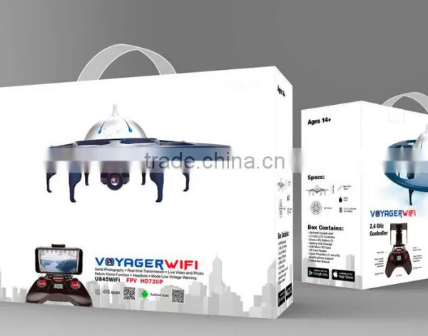 4CH 6 Axis Headless rc Quadcopter With HD Camera WIFI FPV Drone photo-5
