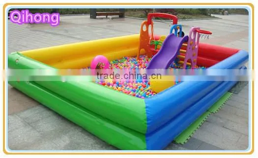 Inflatable Rectangle Pool/ PVC Inflatable Ball Pit Pool for Children/ Inflatable Swimming Pool Singapore photo-4